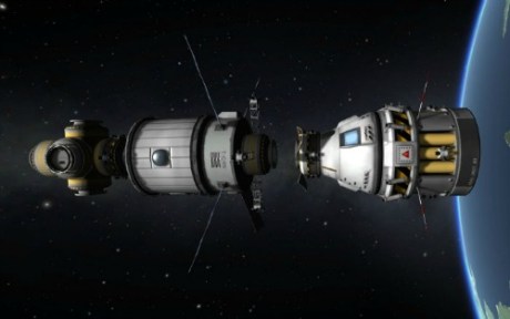 Kerbal Space Program : Docking Manuever